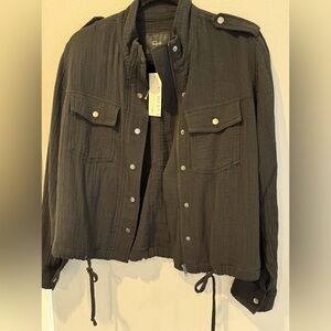 Rails XS black jacket from Evereve.